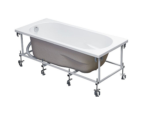 Заказать Акриловая ванна Roca Genova 160x70 ZRU9302973 без гидромассажа в магазине сантехники Santeh-Crystal.ru