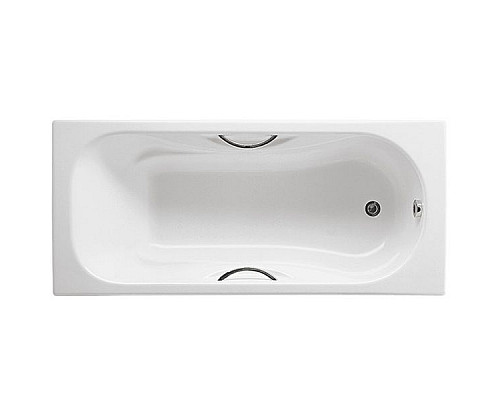 Купить Чугунная ванна Roca Malibu 150x75 2315G000R с отверстиями для ручек с противоскользящим покрытием в магазине сантехники Santeh-Crystal.ru