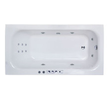 Акриловая ванна Royal Bath Accord Comfort 180x90 RB627100CO с гидромассажем