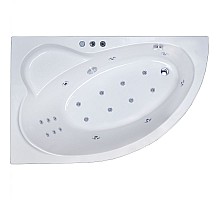 Акриловая ванна Royal Bath Alpine De Luxe 150x100 RB819100DL-L с гидромассажем