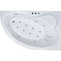 Акриловая ванна Royal Bath Alpine De Luxe 140x95 RB819103DL-R с гидромассажем