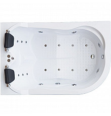 Акриловая ванна Royal Bath Norway De Luxe 180х120 RB331100DL-L с гидромассажем