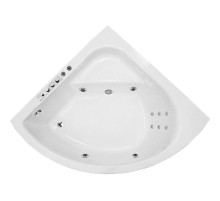 Акриловая ванна Royal Bath Rojo Comfort 150x150 RB375201CO с гидромассажем
