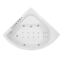 Акриловая ванна Royal Bath Rojo De Luxe 150x150 RB375201DL с гидромассажем