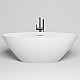 Купить Ванна из литьевого мрамора 178x85,5 см Salini S-Stone Diva 102221M в магазине сантехники Santeh-Crystal.ru
