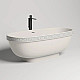 Заказать Ванна из литьевого мрамора 179x79 см Salini S-Stone Greca Meander, покраска по RAL полностью 103021MRF в магазине сантехники Santeh-Crystal.ru