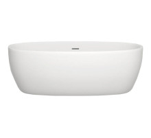 Ванна из литьевого мрамора 169x87 см Salini S-Stone Luce 100121M