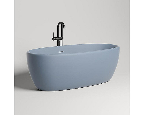 Приобрести Ванна из литьевого мрамора 169x87 см Salini S-Stone Luce, покраска по RAL полностью 100121MRF в магазине сантехники Santeh-Crystal.ru