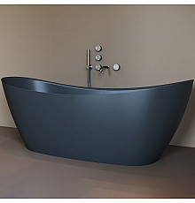 Ванна из литьевого мрамора 170,5x75,5 см Salini S-Stone Noemi, покраска по RAL полностью 101722MRF