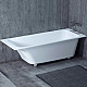 Купить Ванна из литьевого мрамора 180x80 см Salini S-Sense Orlanda Kit 102112G в магазине сантехники Santeh-Crystal.ru