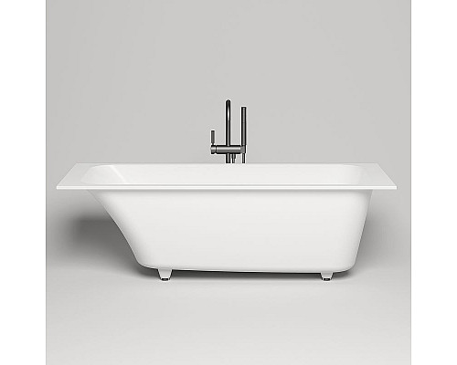Купить Ванна из литьевого мрамора 180x80 см Salini S-Sense Orlanda Kit 102112G в магазине сантехники Santeh-Crystal.ru