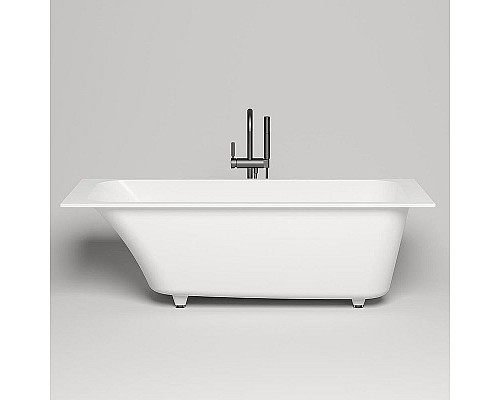 Купить Ванна из литьевого мрамора 170x70 см Salini S-Stone Orlanda Kit 102121M в магазине сантехники Santeh-Crystal.ru