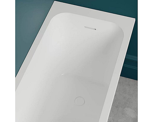 Купить Ванна из литьевого мрамора 170x70 см Salini S-Stone Orlanda Kit 102121M в магазине сантехники Santeh-Crystal.ru