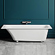 Заказать Ванна из литьевого мрамора 180x80 см Salini S-Stone Orlanda 102022M в магазине сантехники Santeh-Crystal.ru