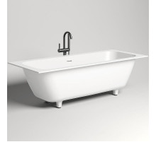 Ванна из литьевого мрамора 191,1x80,5 см Salini S-Stone Orlanda Axis Kit 103321M