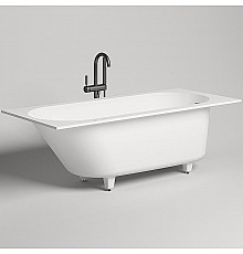 Ванна из литьевого мрамора 180x80 см Salini S-Stone Ornella Kit 102422M