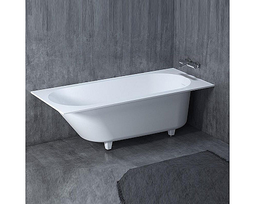 Заказать Ванна из литьевого мрамора 170x75 см Salini S-Sense Ornella Kit 102411G в магазине сантехники Santeh-Crystal.ru