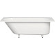 Купить Ванна из литьевого мрамора 180x80 см Salini S-Sense Ornella Kit 102412M в магазине сантехники Santeh-Crystal.ru