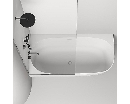 Приобрести Ванна из литьевого мрамора 170x85 см Salini S-Stone Sofia Corner L 102525M в магазине сантехники Santeh-Crystal.ru