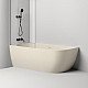 Купить Ванна из литьевого мрамора 170x85 см Salini S-Stone Sofia Corner L, покраска по RAL полностью 102525MRF в магазине сантехники Santeh-Crystal.ru