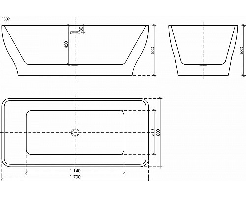 Santeh-Crystal.ru: Акриловая ванна Sancos Neo 170x80 FB09 без гидромассажа Заказать Акриловая ванна Sancos Neo 170x80 FB09 без гидромассажа в магазине сантехники Santeh-Crystal.ru