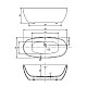 Купить Акриловая ванна Vincea 170x80 VBT-405-1700MB без гидромассажа в магазине сантехники Santeh-Crystal.ru