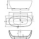 Заказать Акриловая ванна Vincea 170x80 VBT-405-1700MW без гидромассажа в магазине сантехники Santeh-Crystal.ru