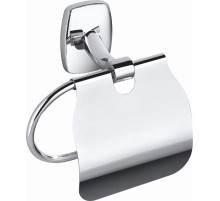 Держатель для туалетной бумаги с крышкой WONZON & WOGHAND, Хром (WW-1601)