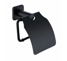 Держатель для туалетной бумаги с крышкой WONZON & WOGHAND, Темный графит (WW-V1802-GM)