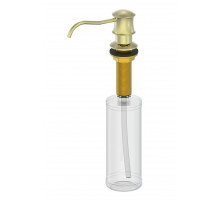 Дозатор мыла WONZON & WOGHAND, Брашированное золото (WW-88SD03-BG)