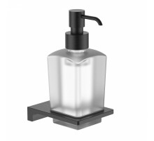 Дозатор мыла WONZON & WOGHAND ECLIPSE, Темный графит (WW-9133-BGM)