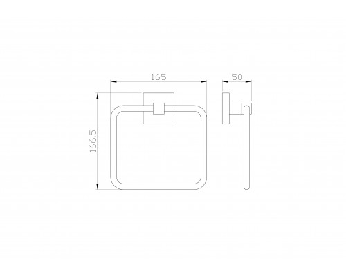 Купить Кольцо для полотенец WONZON & WOGHAND, WONZON & WOGHAND, Темное золото (WW-8913-DG) в магазине сантехники Santeh-Crystal.ru