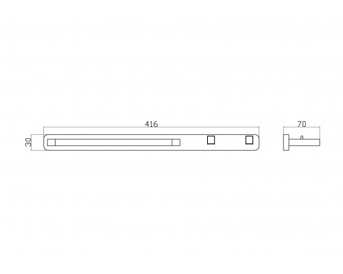 Заказать Кольцо для полотенец с 2 крючками WONZON & WOGHAND, Хром (WW-9561) в магазине сантехники Santeh-Crystal.ru
