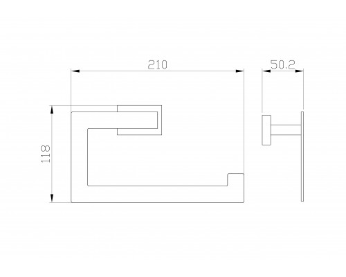 Приобрести Кольцо для полотенец WONZON & WOGHAND, Хром (WW-9713) в магазине сантехники Santeh-Crystal.ru