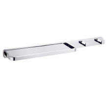 Кольцо для полотенец с 2 крючками WONZON & WOGHAND, Хром (WW-9561)