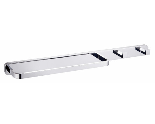 Заказать Кольцо для полотенец с 2 крючками WONZON & WOGHAND, Хром (WW-9561) в магазине сантехники Santeh-Crystal.ru