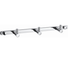 Вешалка с 3 крючками для ванной WONZON & WOGHAND, Хром (WW-9380-3)