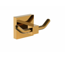 Двойной крючок для ванной WONZON & WOGHAND, Темное золото (WW-8925-DG)