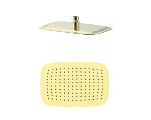 Купить Тропическая лейка для душа WONZON & WOGHAND, Брашированное золото (WW-88DP03-BG) в магазине сантехники Santeh-Crystal.ru