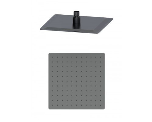 Заказать Тропическая лейка для душа WONZON & WOGHAND, Темный графит (WW-88DP02-BGM) в магазине сантехники Santeh-Crystal.ru