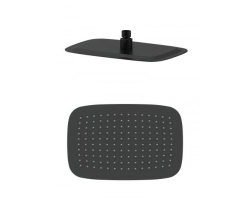 Приобрести Тропическая лейка для душа WONZON & WOGHAND, Черный матовый (WW-88DP03-MB) в магазине сантехники Santeh-Crystal.ru