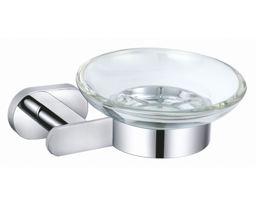 Приобрести Мыльница с держателем WONZON & WOGHAND, Хром (WW-8422) в магазине сантехники Santeh-Crystal.ru