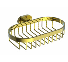 Мыльница с держателем WONZON & WOGHAND, Глянцевое золото (WW-8424-LG)