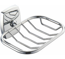 Мыльница с держателем WONZON & WOGHAND, Хром (WW-1301A)