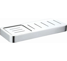 Мыльница с держателем WONZON & WOGHAND, Хром (WW-8332)