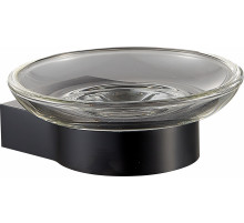 Мыльница с держателем WONZON & WOGHAND, Черный (WW-7722)