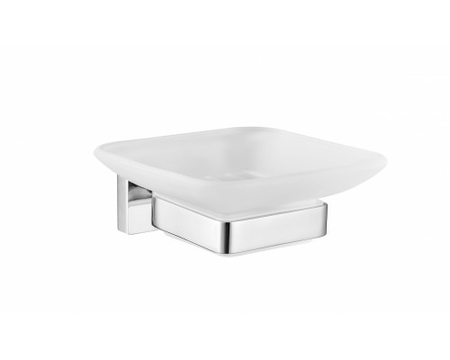 Заказать Мыльница с держателем WONZON & WOGHAND, Хром (WW-9722) в магазине сантехники Santeh-Crystal.ru