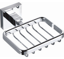 Мыльница с держателем WONZON & WOGHAND, Хром (WW-8924)