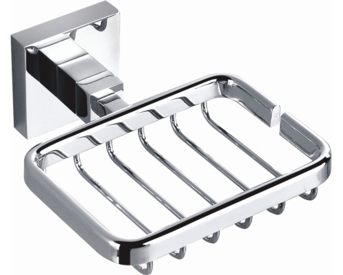 Заказать Мыльница с держателем WONZON & WOGHAND, Хром (WW-8924) в магазине сантехники Santeh-Crystal.ru