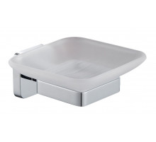 Мыльница с держателем WONZON & WOGHAND, Хром (WW-6622)